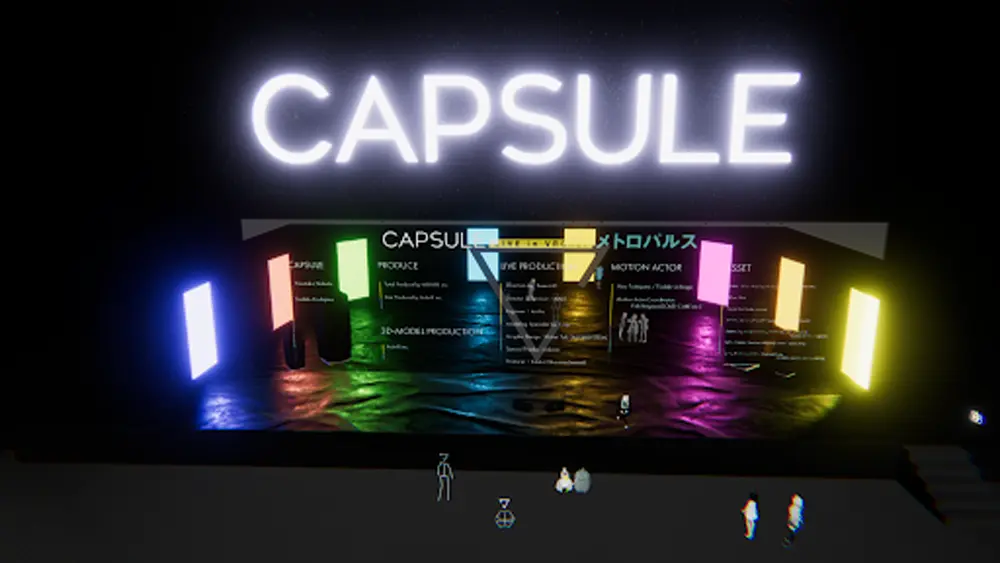 CAPSULE Live in VRChat メトロパルス